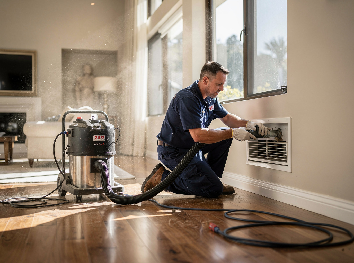 24/7 Air Duct Cleaning in Beverly Hills, CA