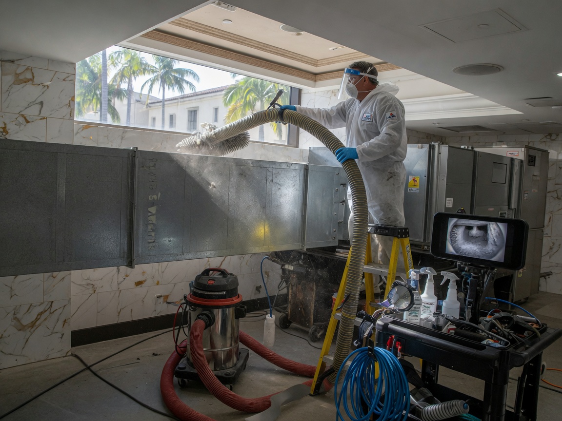 Commercial Air Duct Cleaning in Beverly Hills, CA